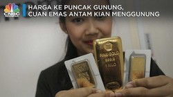 Harga Emas Antam Hari Ini Rekor Lagi, Cuannya Kian Menggunung