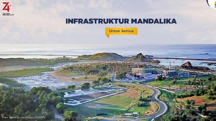 Infrastruktur Mandalika/Doc.Kementerian PUPR, Twitter