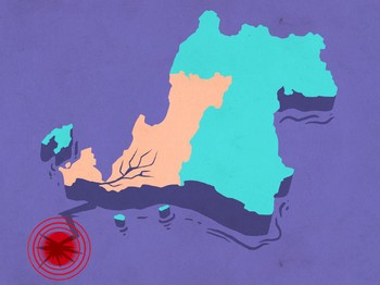 Gempa Banten M 6,9, Ribuan Kilometer Dampak Getarannya
