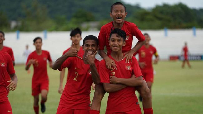 Timnas Indonesia U-15 Kalahkan Montenegro