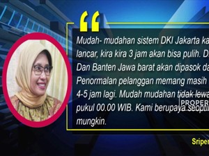 PLN: Listrik Normal 3 - 5 Jam Lagi