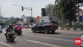 Listrik Padam, 21 Titik Lampu Lalu Lintas di DKI Masih Mati