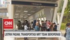 VIDEO: Listrik Padam, Transportasi MRT Tidak Berfungsi