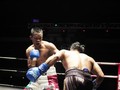 FOTO: Daud Yordan Menang TKO Lawan Kaewmanee