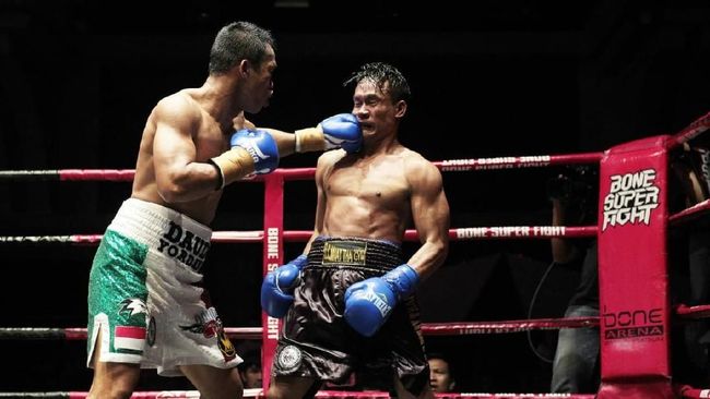 Daud Yordan Rebut Gelar Juara Dunia Usai Menang TKO