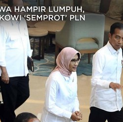 Ini Momen Jokowi 'Semprot' Direksi PLN Soal Pemadaman Listrik