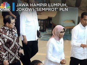 Ini Momen Jokowi 'Semprot' Direksi PLN Soal Pemadaman Listrik