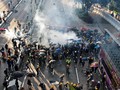 Takuti Pedemo Hong Kong, Polisi China Latihan di Perbatasan