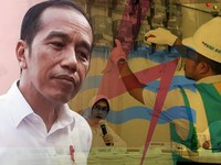 Wajar Lah Mimik Muka Jokowi Mesem Kala Listrik di Jawa Padam