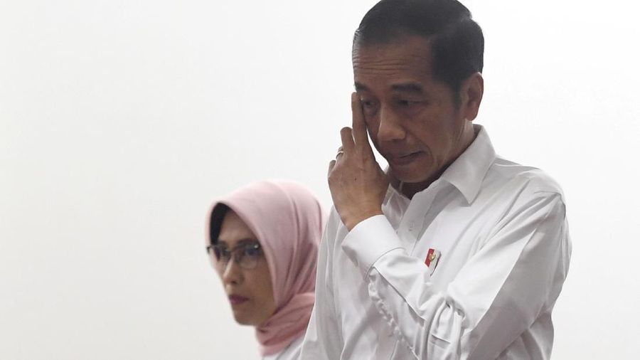 Amarah Jokowi tampak belum padam ke PLN meski listrik sudah normal 