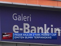 IHSG Anjlok, Dua Hari Nilai BUMN Susut Rp 100 T
