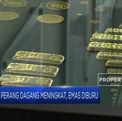 Harga Emas Terus Mendaki Di Tengah Perang Dagang