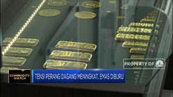Harga Emas Terus Mendaki Di Tengah Perang Dagang