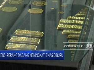 Harga Emas Terus Mendaki Di Tengah Perang Dagang