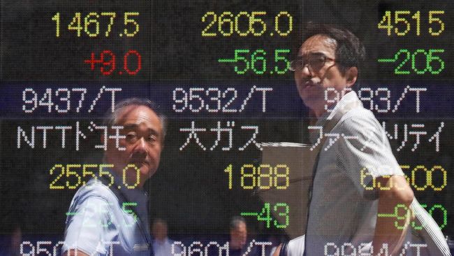 Digoyang Wall Street, Bursa Tokyo Dibuka Amblas