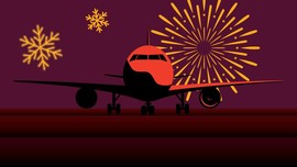 INFOGRAFIS: Harga Tiket Pesawat Wisata Natal dan Tahun Baru