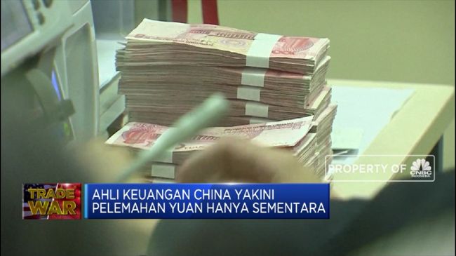 China Bantah Sengaja 'Lemahkan' Yuan