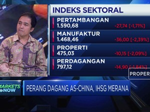 Drama Perang Dagang Bikin IHSG Makin Merana