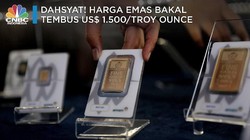 Dahsyat! Harga Emas Bakal Tembus US$ 1.500/troy ounce