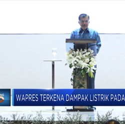 Wapres Terkena Dampak Listrik Padam