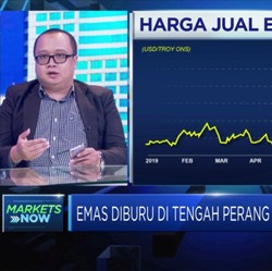 Perang Dagang Memanas, Harga Emas Bersorak