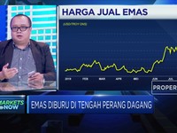 Perang Dagang Memanas, Harga Emas Bersorak