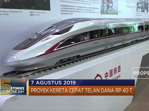 Proyek Kereta Cepat Telan Dana Rp 40 T