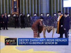 Ini Pesan Pertama Destry Damayanti di BI