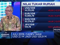 Rupiah Stabil, Cadev Juli 2019 Naik US$ 2,1 M