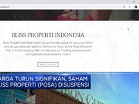 Anjlok 88%, BEI Suspensi Bliss Properti