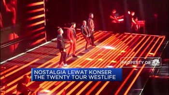 Nostalgia di Konser The Twenty Tour Westlife