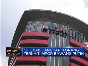 Korupsi Impor Bawang, 11 Orang Terjaring OTT KPK
