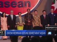Jokowi Resmikan Gedung Sekretariat ASEAN