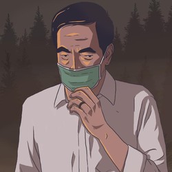 Kebakaran Hutan Makin Parah, Simak 4 Perintah Jokowi