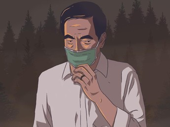 Kebakaran Hutan Makin Parah, Simak 4 Perintah Jokowi