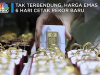 Tak Terbendung, Harga Emas 6 Hari Cetak Rekor Baru