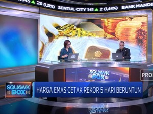 Berkilau, Harga Emas Tembus Rp 704.000 Per Gram