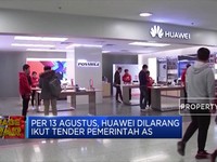 Makin Galak, AS Larang Huawei Terlibat Proyek Federal
