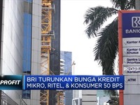 BRI Pangkas Suku Bunga Kredit 50 Bps
