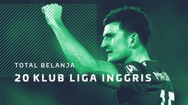 INFOGRAFIS: Total Belanja Pemain 20 Klub Liga Inggris