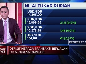 Defisit Transaksi Berjalan Q2-2019 Bengkak Jadi 3%