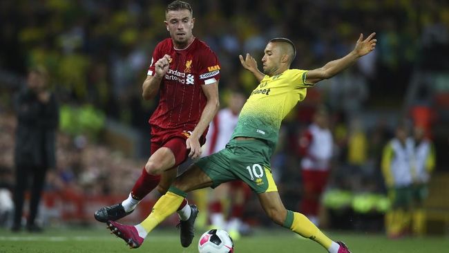 Prediksi Susunan Pemain Norwich City vs Liverpool