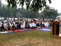 Idul Adha 1440 H, Jokowi Menunaikan Salat di Kebun Raya Bogor
