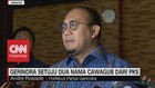 VIDEO: Gerindra Setuju 2 Nama Cawagub Dari PKS