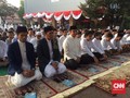Anies Baswedan Laksanakan Salat Idul Adha di Balai Kota