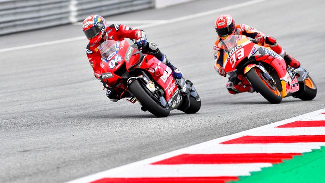 Nyaris Dibuat Celaka, Marquez Malah Puji Dovizioso