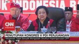 VIDEO: Megawati Umumkan Struktur & Tutup Kongres V