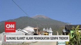 VIDEO: Gunung Slamet Alami Peningkatan Gempa Tremor