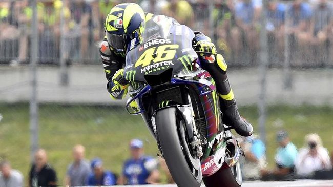 Rossi dan Vinales Makin Kepayahan Kejar Ducati dan Honda