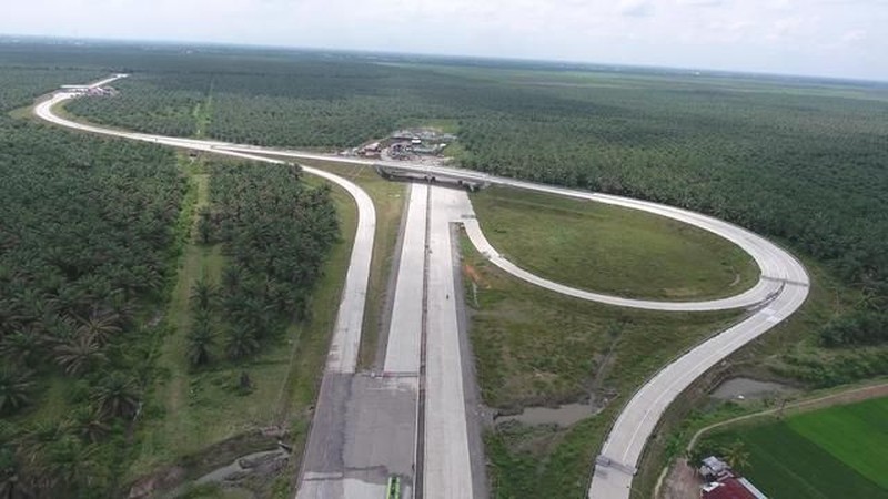 Sebanyak Sembilan ruas jalan tol dengan panjang keseluruhan sekitar 406,14 Km secara bertahap siap diresmikan hingga akhir tahun 2019.
